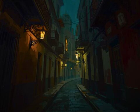 Callejón misterioso en CDMX