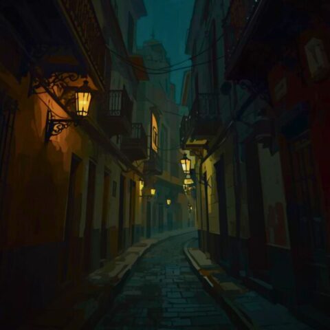 Callejón misterioso en CDMX