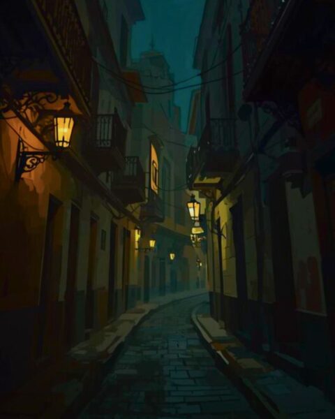 Callejón misterioso en CDMX