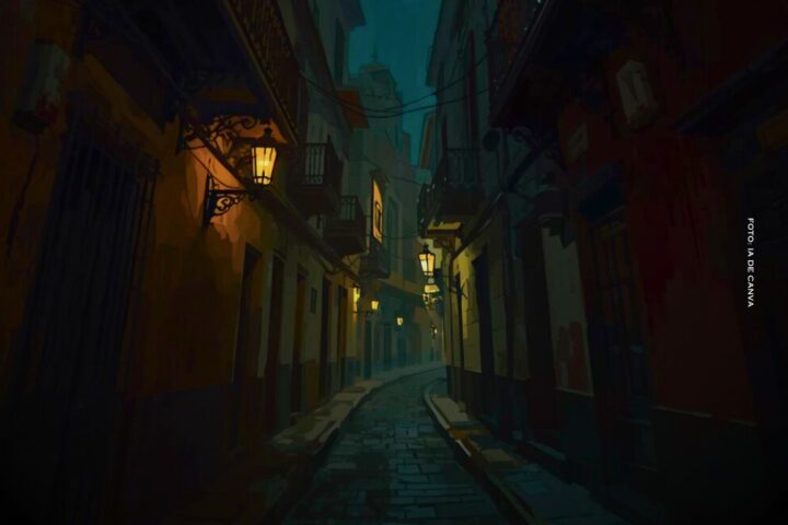 Callejón misterioso en CDMX